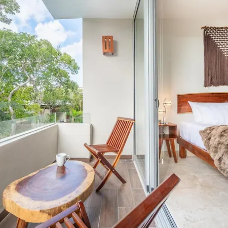 Nhoa 211B Lux 1Br Condo Pool View In Aldea Zama