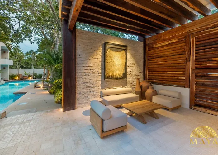 Nhoa 211b Lux 1br Pool View In Aldea Zama Ferienhaus