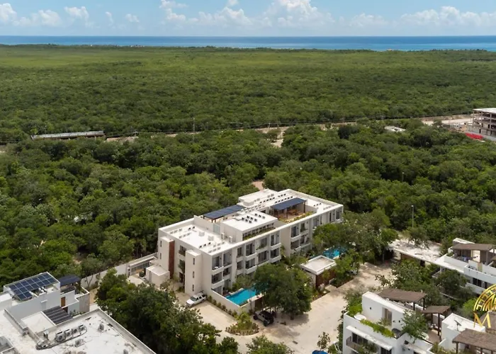 Ferienhaus Nhoa 211b Lux 1br Pool View In Aldea Zama Tulum