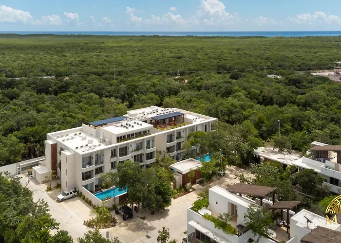 Ferienhaus Nhoa 211b Lux 1br Pool View In Aldea Zama Tulum