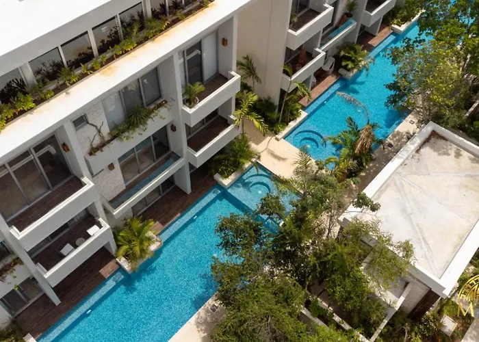 Nhoa 211b Lux 1br Pool View In Aldea Zama Ferienhaus