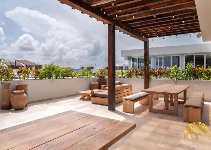 Ferienhaus Nhoa 211b Lux 1br Pool View In Aldea Zama