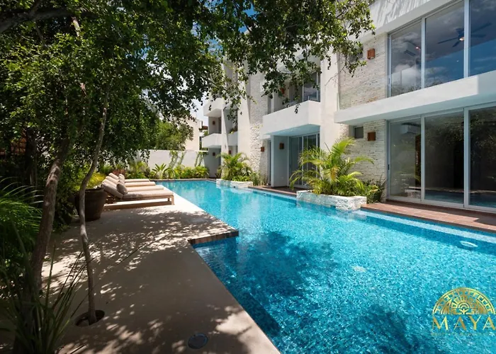 Ferienhaus Nhoa 211b Lux 1br Pool View In Aldea Zama Tulum