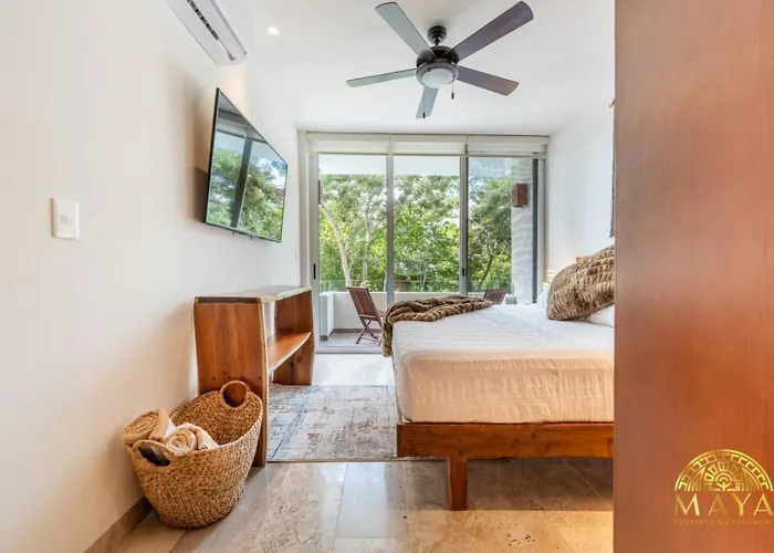 Nhoa 211b Lux 1br Pool View In Aldea Zama Ferienhaus *