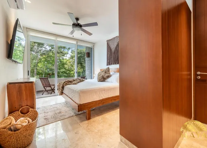 Nhoa 211b Lux 1br Pool View In Aldea Zama Ferienhaus Tulum