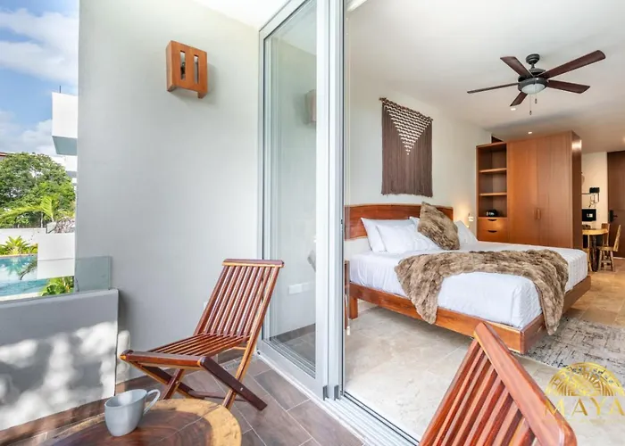 Nhoa 211b Lux 1br Pool View In Aldea Zama * Tulum